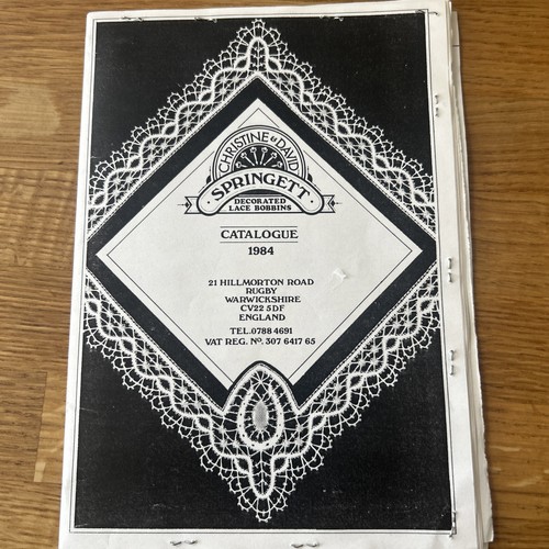 Springett decorated lace - springett,