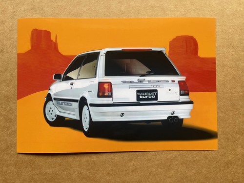 Toyota starlet turbo press - toyota,