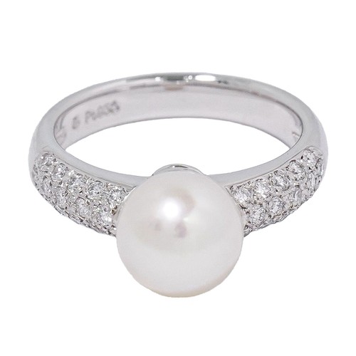 Mikimoto pearl 1mm diamond - mikimoto, 8.1mm
