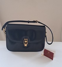 LAUNER LONDON VTG NAVY LEATHER