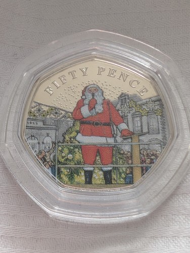 2022 christmas santa - christmas, coin