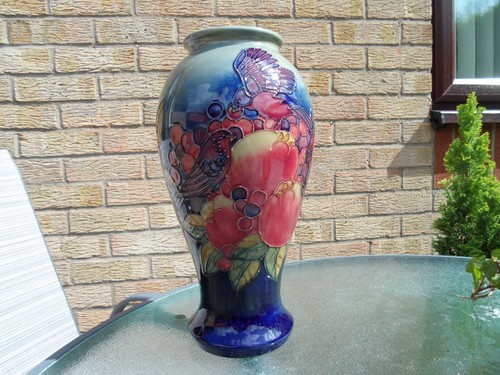 Moorcroft large finch blue - ,