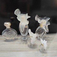 5 NINA RICCI  L’Air du Temps Empty Perfume Bottles Glass 30ml Miniatures Dove