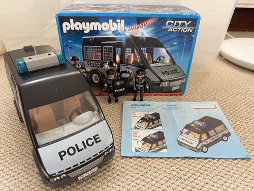 Playmobil 6043 police van - ,
