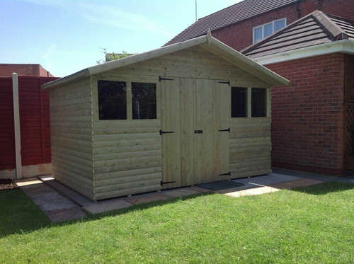 Garden shed log lap g - garden,