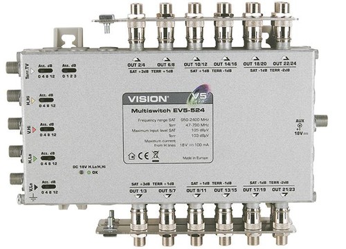Multiswitch 5x24 evo plug - multiswitch,
