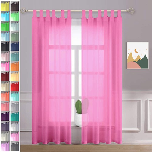 Pair high quality voile - pair,