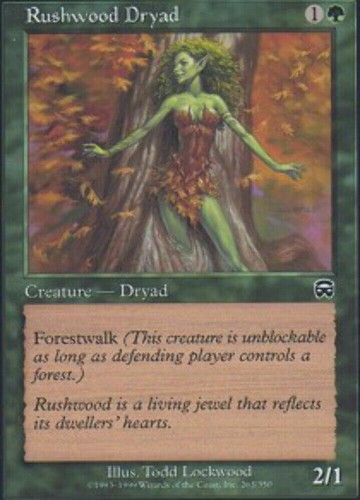 Rushwood dryad mercadian - rushwood,