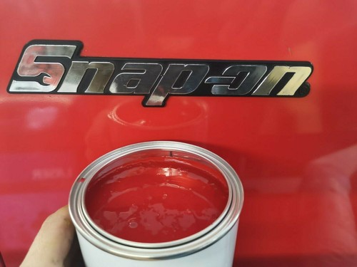 Paint for snap red toolbox - snap, on