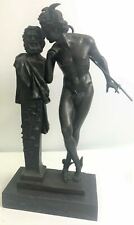 17"H BRONZE STATUE OF FLYING