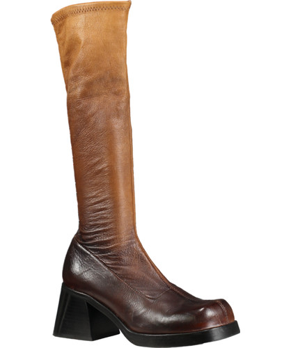 Miista brown yum leather boots - yum,
