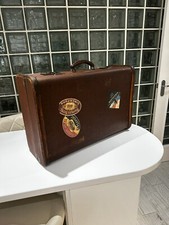 Vintage Steamer Trunk Oriental Labels