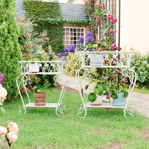 Set plant stand metal - 2,