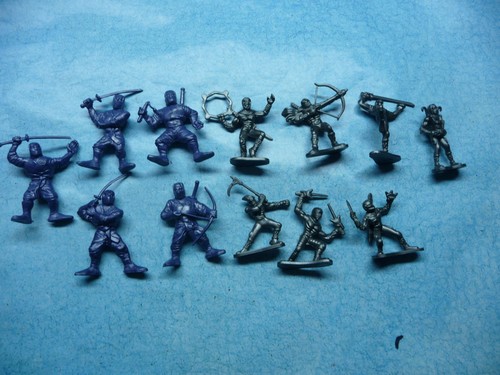 Samurai asian figures lot - samurai,