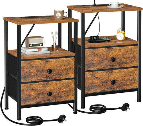 Bedside tables set side - tables, 2,