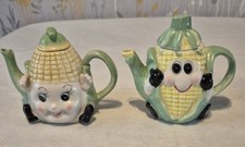 Miniature Novelty Teapots x 2-