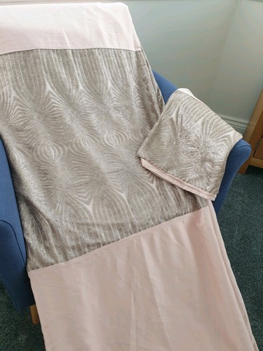 King size blush - size, satin