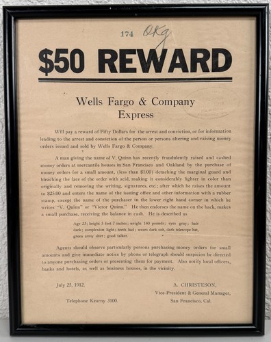Antique wells fargo - antique,