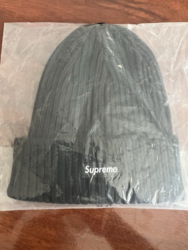 Supreme overdyed beanie - supreme, black