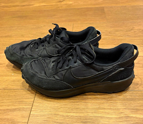 Nike mens black waffle debut - black,