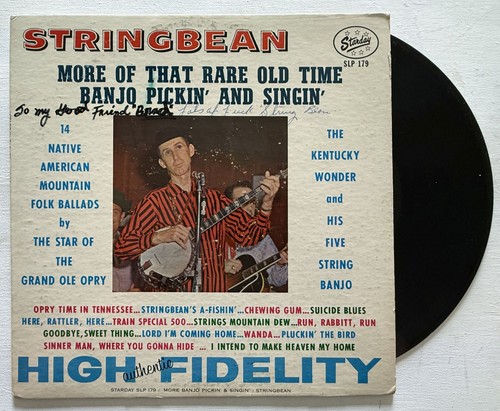 Stringbean signed autographed - signed,