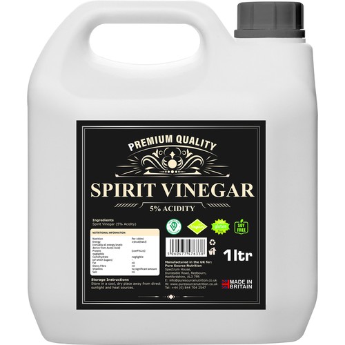 Distilled white spirit vinegar - distilled,