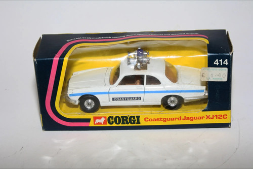 Corgi 414 coastguard jaguar - 414,