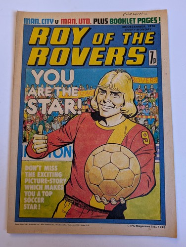 Roy the rovers comic 4th - the,
