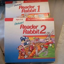 Deluxe! Reader Rabbit 1 PC CD-ROM (1996) The Learning Company Education SoftKey