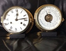 Schatz barometer and - schatz, clock