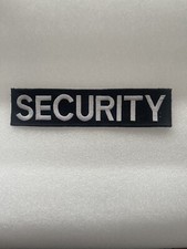 Security Officer embroidered