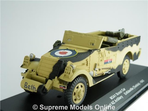 M3a1 scout car model army - m3a1,