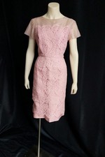1940s 50s Vintage PINK LACE &