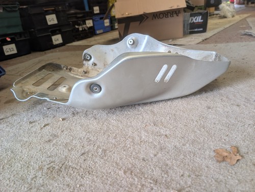 Ducati desert alloy bellypan - desert,