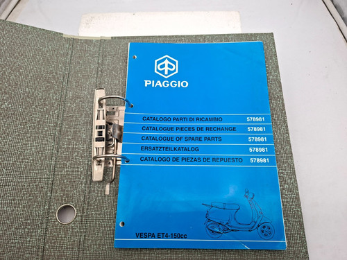 Piaggio vespa et4 - vespa, workshop