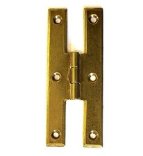 Solid brass decorative H hinge antique corner cupboard cabinet sideboard 2 7/8"