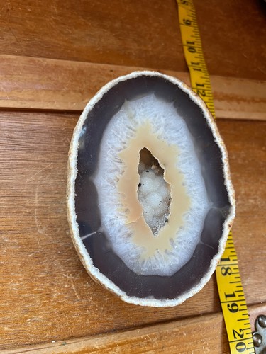 Large thick gray white tan - &,