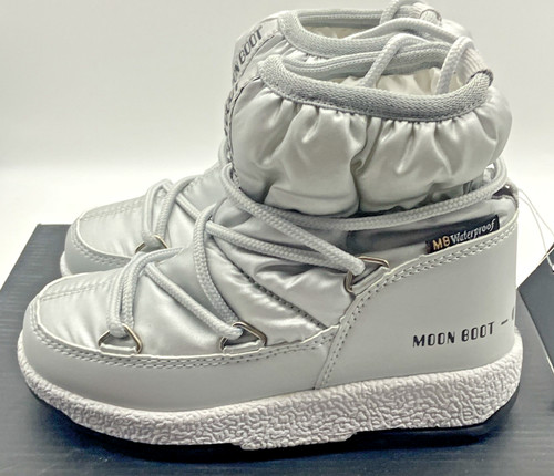 Moon boot girls silver - boot,