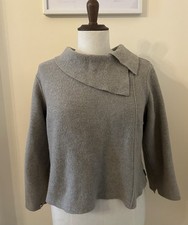 OSKA Gorgeous Cropped Boiled Wool Jumper Size 1 - 40 Inch Chest