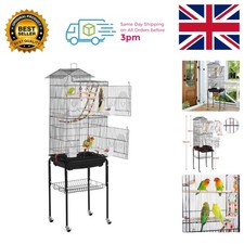 Spacious Metal Bird Cage for