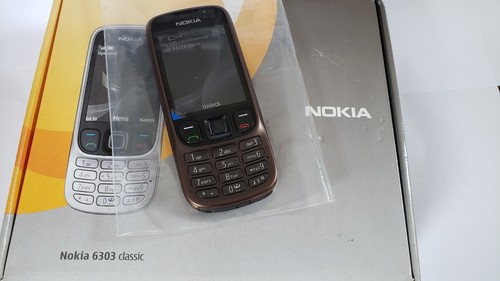 Nokia classic 6303 brown - nokia,