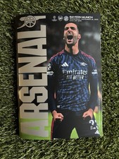ARSENAL v BAYERN MUNICH Champions League Matchday Programme, 26.11.25, MINT