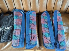 HORSEWARE set tartan travel boots SMALL PONY used on 128cm would not fit 148cm