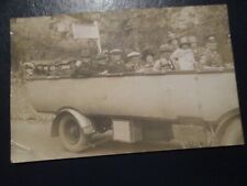 Postcard of Charabanc filled
