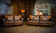 PAIR of VICTORIAN STYLE TAN