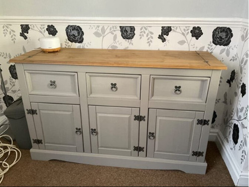 Farmhouse wooden sideboard - wooden,