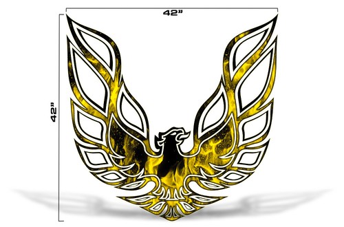 Firebird hood - 42", x