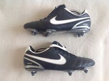 NIKE TIEMPO II SG UK 10 EUR 45 US 11 BLACK WHITE VINTAGE PREMIER LEGEND ELITE FG