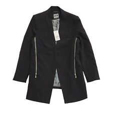 Next Black Hook Eye Tailored Coat Uk Women's Size 20 Bnwt CC699