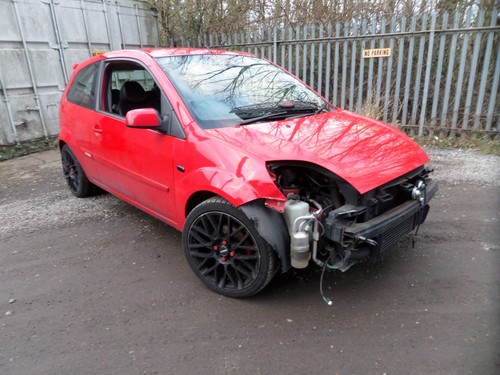 Ford fiesta mk6 red zetec - red,